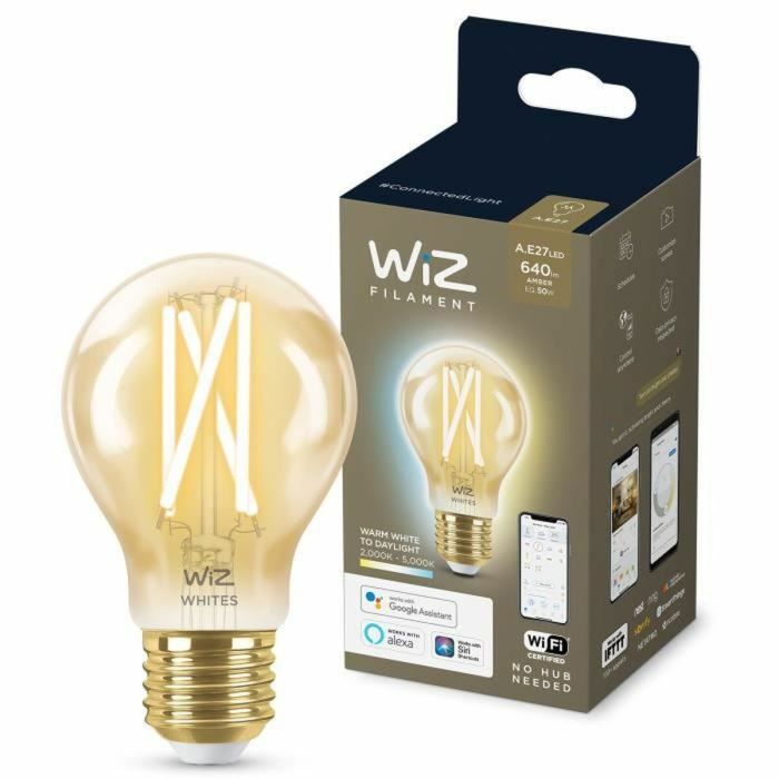 Ampoule Wiz Multicouleur Doré F 7 W 50 W E27 0 Ampoule Wiz Multicouleur Doré F 7 W 50 W E27 0
