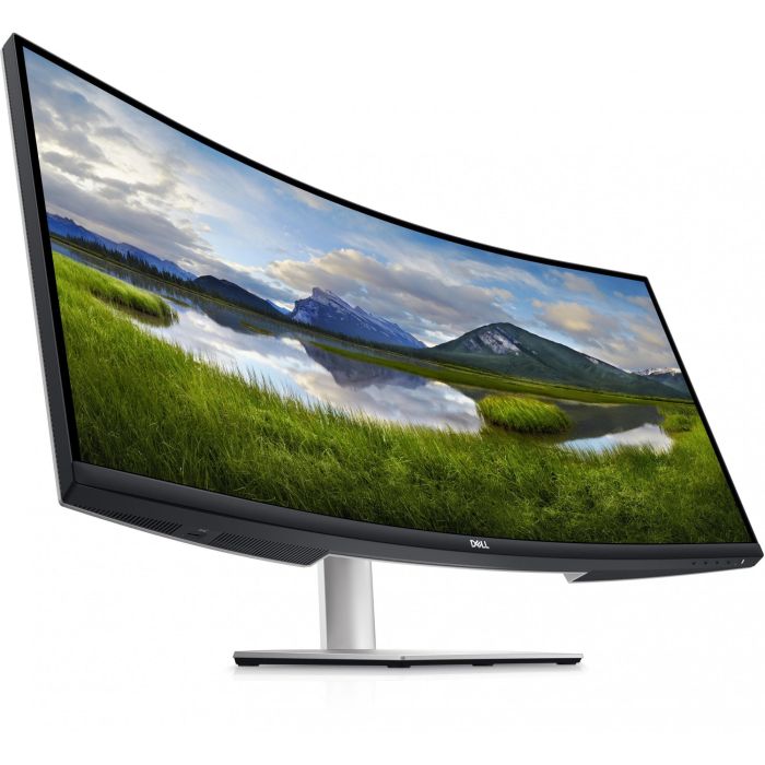Dell S3423DWC Moniteur incurvé 34" (86,36 cm) UltraWide QHD 3440x1440 100 Hz avec USB-C - Noir