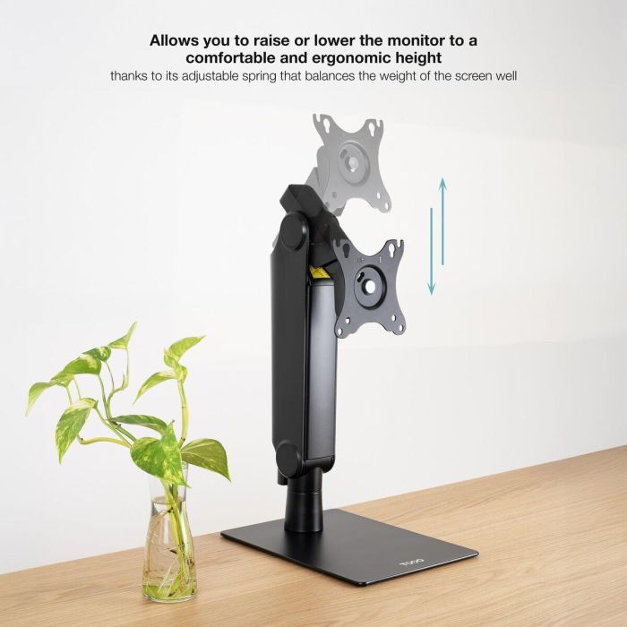 Support de table d'écran TooQ DB1741TN-B 17" 32" 6 Support de table d'écran TooQ DB1741TN-B 17" 32" 6