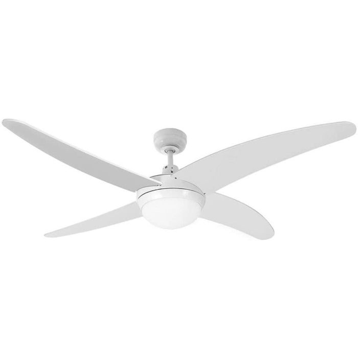 Ventilateur de Plafond avec Lumière EDM 33806 Caspio Blanc 60 W 5