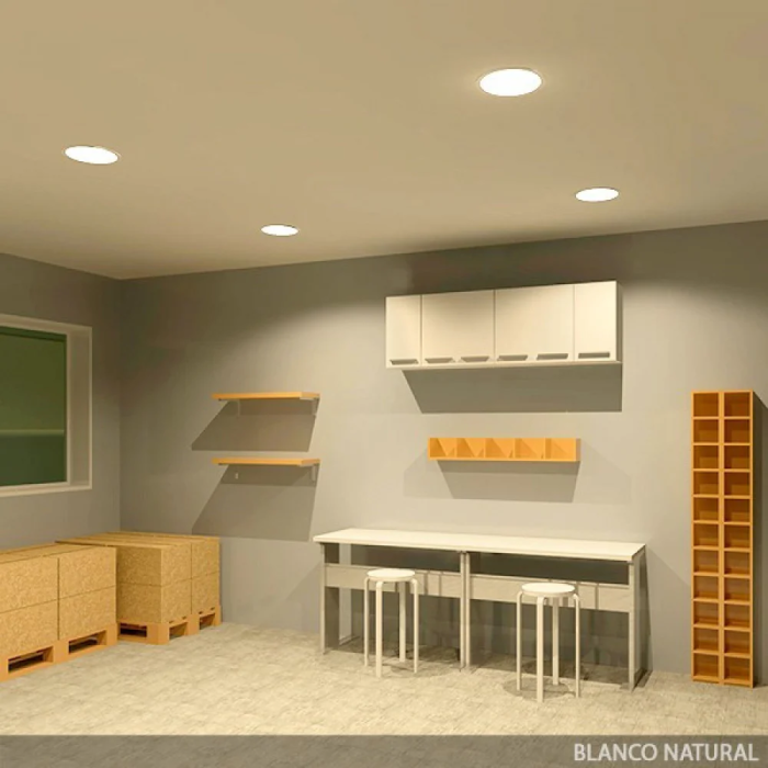 Placa LED 25W 2500Lm 2700ºK Circular 40.000H [HO-RDP16-25W-WW] 5