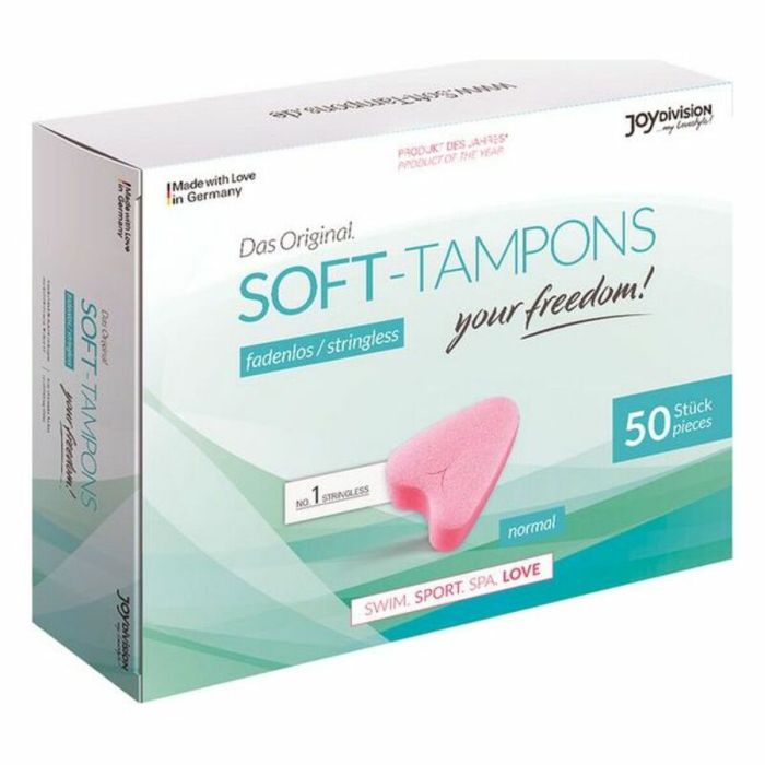 Tampons Hygiéniques Sport, Spa & Love Joydivision 6300630000 normal 50 Unités 2 Tampons Hygiéniques Sport, Spa & Love Joydivision 6300630000 normal 50 Unités 2