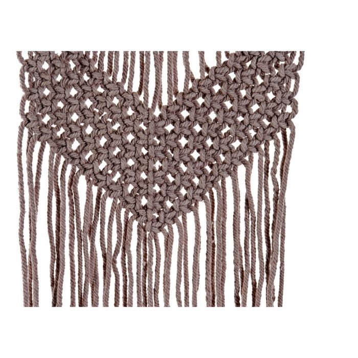 Décoration Suspendue DKD Home Decor Violet Marron Clair Bambou 1 Décoration Suspendue DKD Home Decor Violet Marron Clair Bambou 1