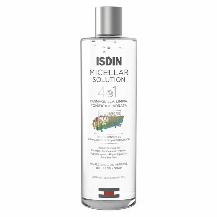 Eau micellaire démaquillante Isdin 4 en 1 (400 ml)