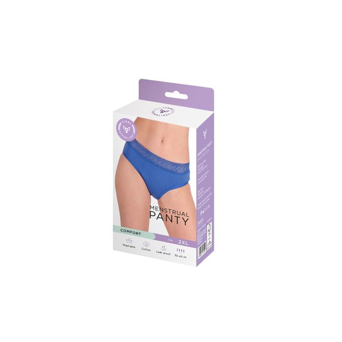 Culotte menstruelle Femme Republique Bleu 0 Culotte menstruelle Femme Republique Bleu 0