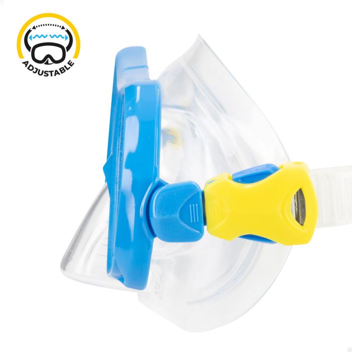 Masque de plongée AquaSport Bleu (6 Unités) 4