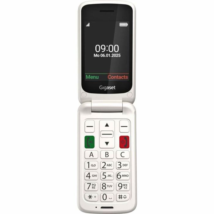Smartphone Gigaset S30853-H1230-R104 2,8" Blanc 7 Smartphone Gigaset S30853-H1230-R104 2,8" Blanc 7