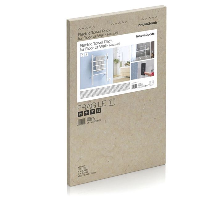 Porte-serviettes électrique pour mur ou sol Racwel InnovaGoods 1