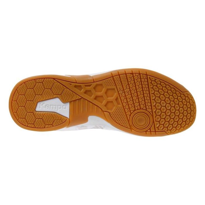 Baskets Kempa Kourtfly Three Blanc Femme Handball XS 2