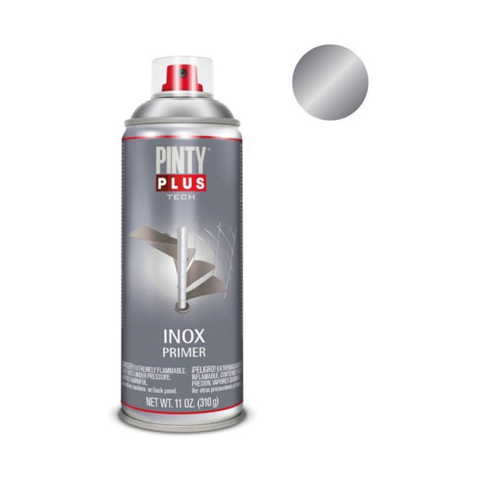 Peinture en spray Pintyplus Tech I150 400 ml 310 ml Apprêt Argenté 1