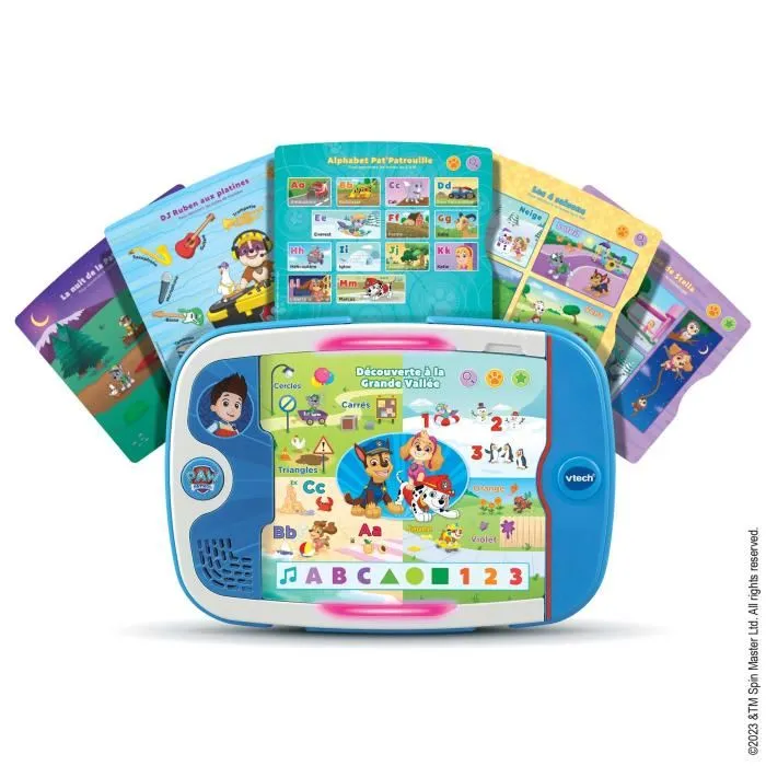 Vtech Paw Patrol Tactipad Misiones Educativas - Jeu Éducatif Électronique Tactile pour Enfants - Français - VT3417766178053 2