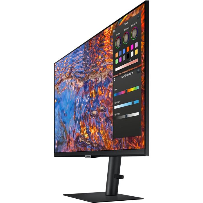 68,6cm/27'' (3840x2160) Samsung S27B800PXP 16:9 5ms IPS HDMI DisplayPort USB-C VESA Pivot 4K Black 2