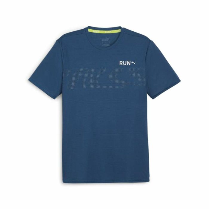 T-shirt à manches courtes homme Puma Run Favourite Bleu foncé 0 T-shirt à manches courtes homme Puma Run Favourite Bleu foncé 0
