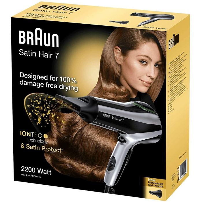 Sèche-cheveux Braun Satin Hair 7 HD710 Noir 2200 W Ionique 1