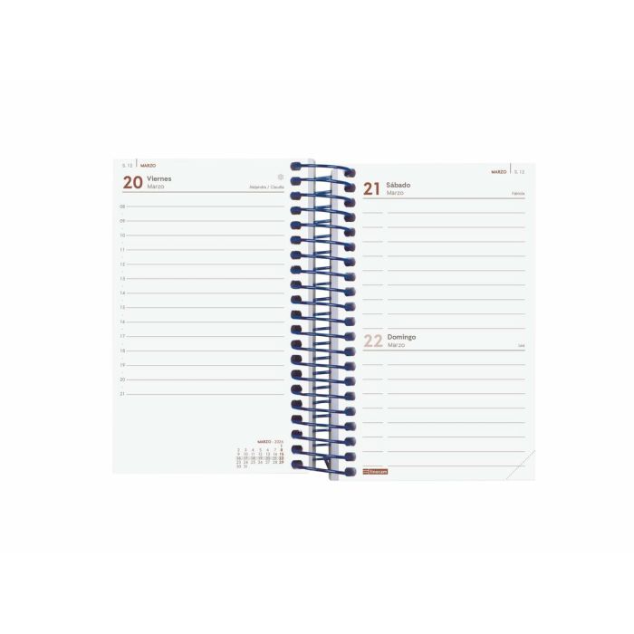 Agenda Finocam YEAR Bleu Mini 7,9 x 12,7 cm 2026 3