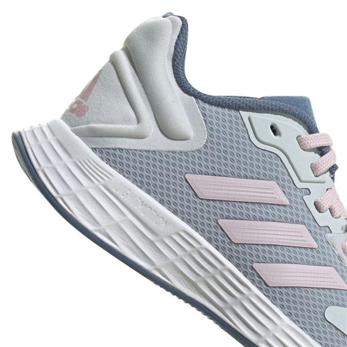 Chaussures de Sport pour Enfants Adidas Duramo 10 K Gris clair 2