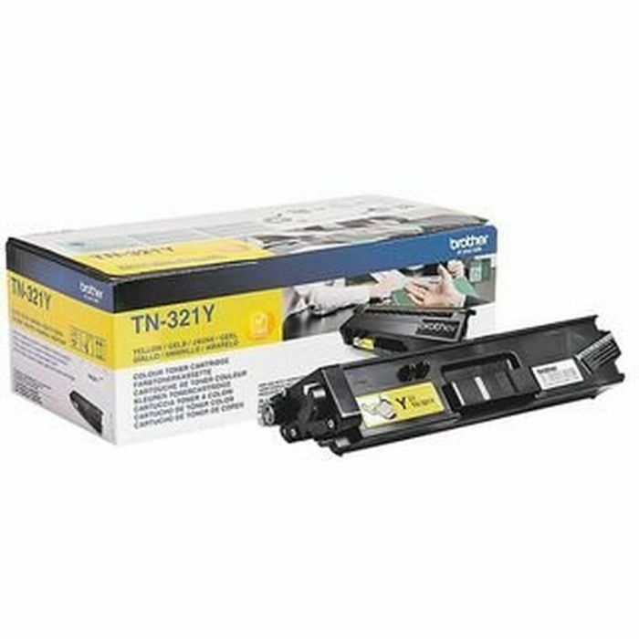 Toner original Brother TN-321Y Jaune 1