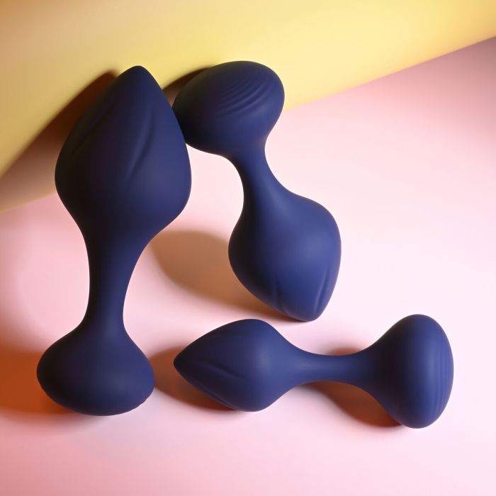 Plug Anal Playboy Playboy Bleu (8,9 cm) 11 Plug Anal Playboy Playboy Bleu (8,9 cm) 11