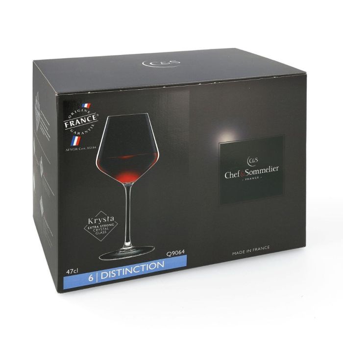 Caja 6 Copas Vino Krysta Distinction Chef & Sommelier 47 cL 5