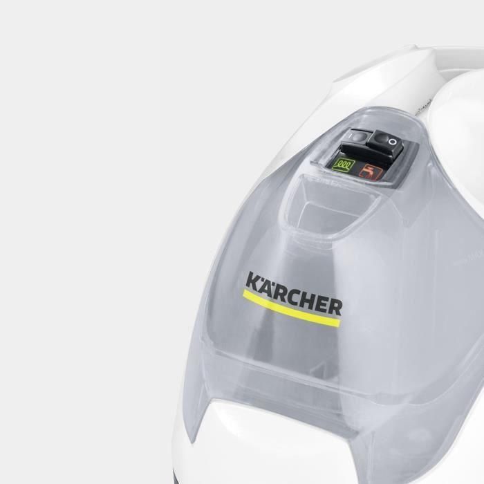 KARCHER SC 4 Easy Fix - Nettoyeur Vapeur - 2000 W - 3,5 bars, autonomie illimitée, Élimine jusqu'a 99,9 % des virus et 1