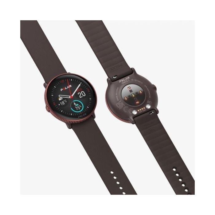 Polar Ignite 3 Titanium Leder- und Silikonarmband 6 Polar Ignite 3 Titanium Leder- und Silikonarmband 6