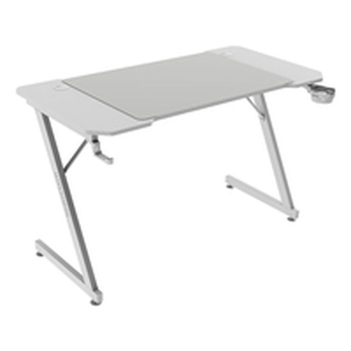 Bureau Gaming Mars Gaming ERGO Blanc 140 x 60 cm
