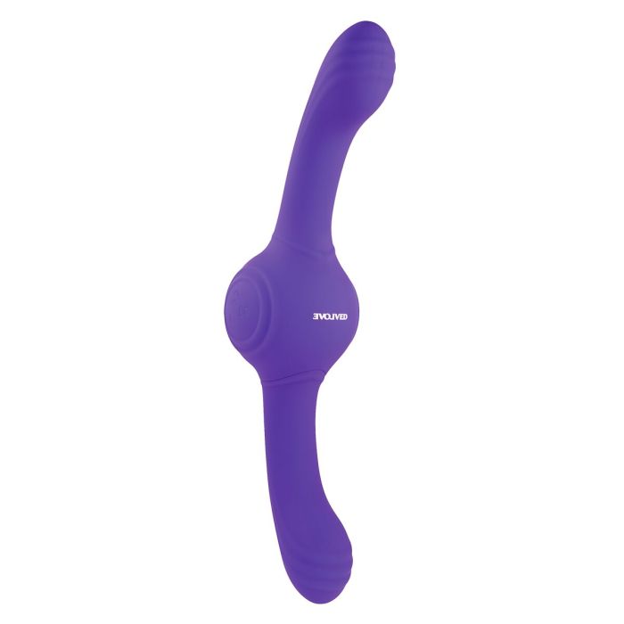 Masseur Double Pénétration Evolved Our Gyro Vibe Violet 14