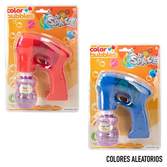 Pistolet à Bulles de Savon Colorbaby 14 x 16,5 x 5,5 cm 6 Unités 1
