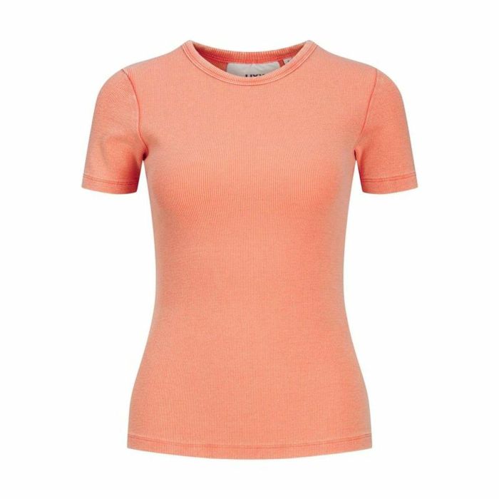 T-shirt à manches courtes femme Jack & Jones Jxfrankie Wash Ss Corail 0 T-shirt à manches courtes femme Jack & Jones Jxfrankie Wash Ss Corail 0