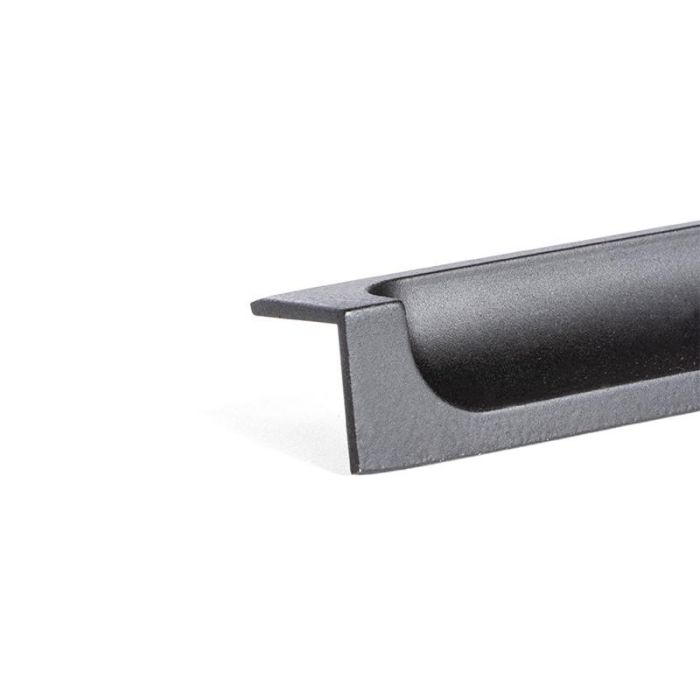 Tirador Zamak Modelo Karin Acabado Negro Mate Herrajes Alk 2