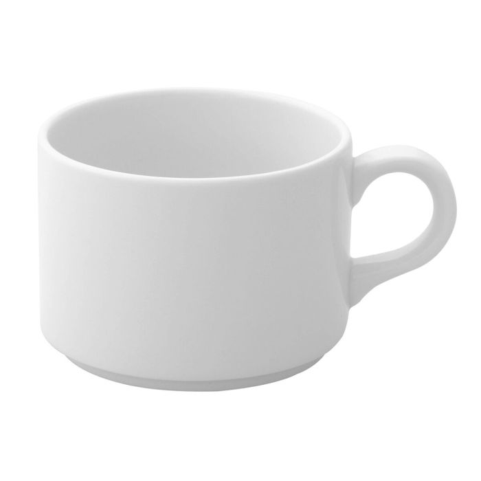 Tasse de café et de thé Ariane Prime Blanc 230 ml (12 Unités) 1 Tasse de café et de thé Ariane Prime Blanc 230 ml (12 Unités) 1