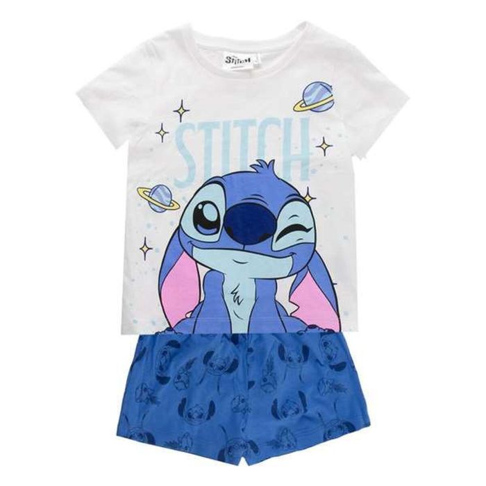 Pyjama Enfant Stitch Blanc