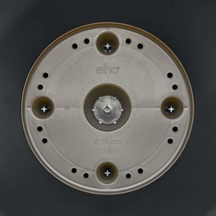 Set de pots Elho Gris Plastique Rond 2 Pièces 4