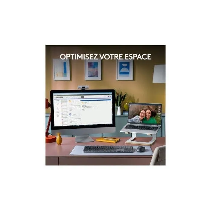 Logitech MK950 Signature Ensemble Clavier et Souris Sans Fil AZERTY Graphite 4