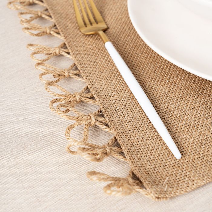 Set de table Vinthera Okapi Bicolore Textile 30 x 45 cm (12 Unités) 2