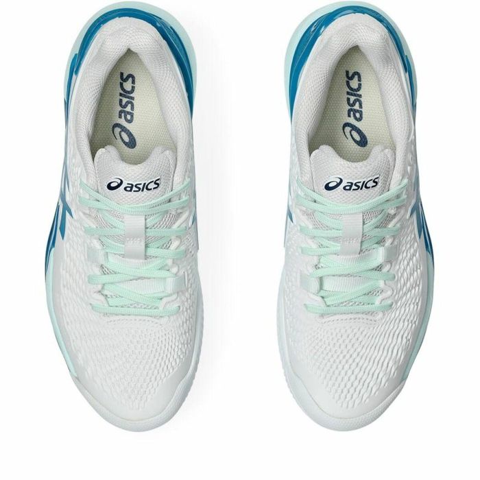 Chaussures de Tennis pour Femmes Asics Gel-Resolution 9 Clay Mujer Blanc 4 Chaussures de Tennis pour Femmes Asics Gel-Resolution 9 Clay Mujer Blanc 4