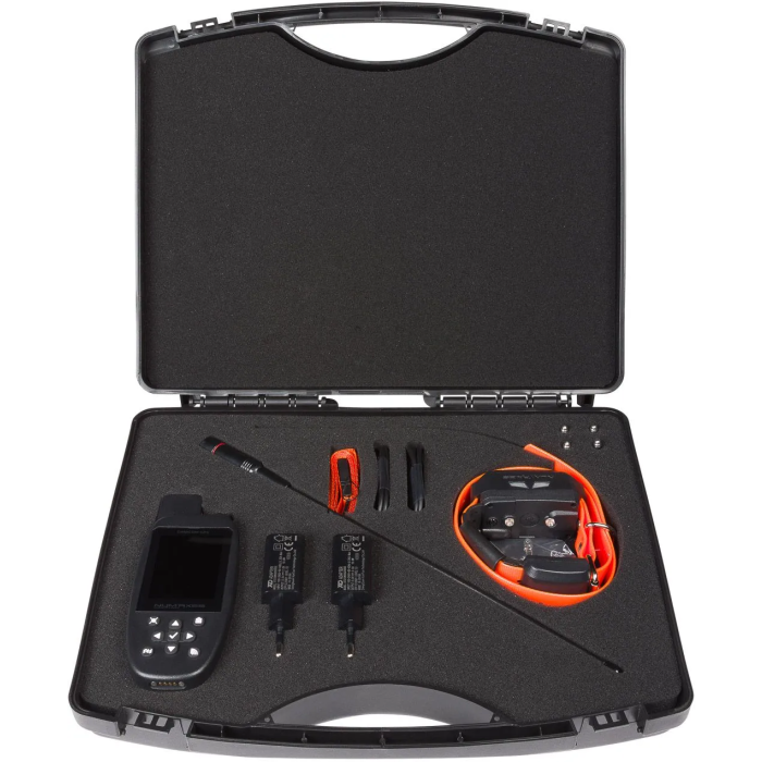 Num'Axes CANICOM GPS MINI - Ensemble complet de localisation GPS pour chien avec fonction de dressage et boussole électronique Num'Axes CANICOM GPS MINI - Ensemble complet de localisation GPS pour chien avec fonction de dressage et boussole électronique