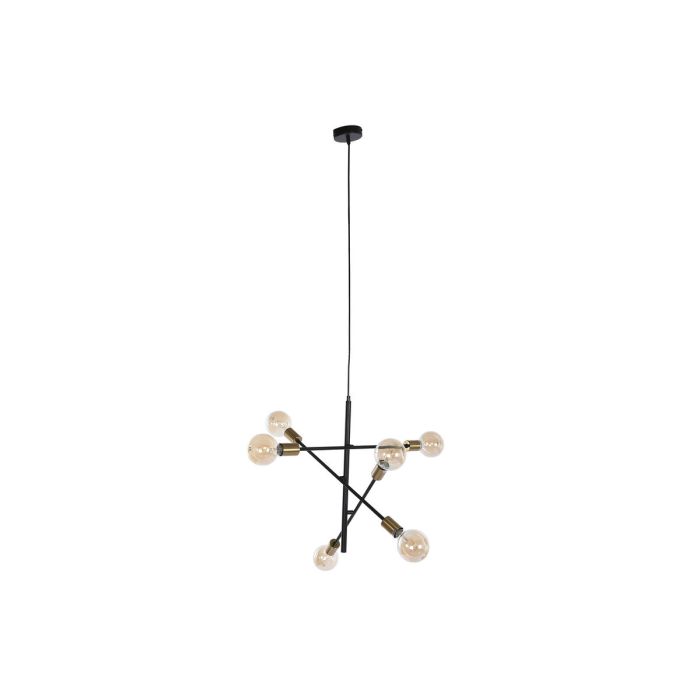 Suspension DKD Home Decor 60 x 52 x 50 cm Noir Doré Métal 50 W 2