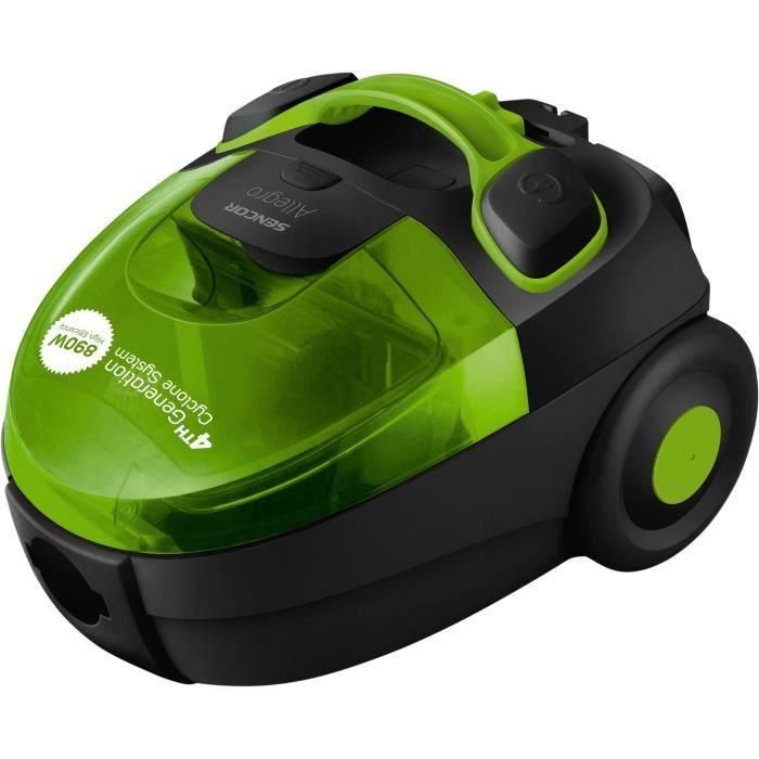 Aspirateur sans sac - SENCOR - SVC 510GR-EUE2 - Moteur ECO 890 W - 76 dBA - 1,5 L - Systeme cyclone - Vert 1 Aspirateur sans sac - SENCOR - SVC 510GR-EUE2 - Moteur ECO 890 W - 76 dBA - 1,5 L - Systeme cyclone - Vert 1