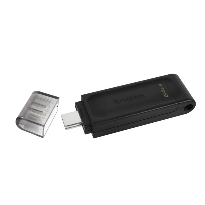 Clé USB Kingston DT70/64GB Noir 64 GB (1 Unité) 2 Clé USB Kingston DT70/64GB Noir 64 GB (1 Unité) 2