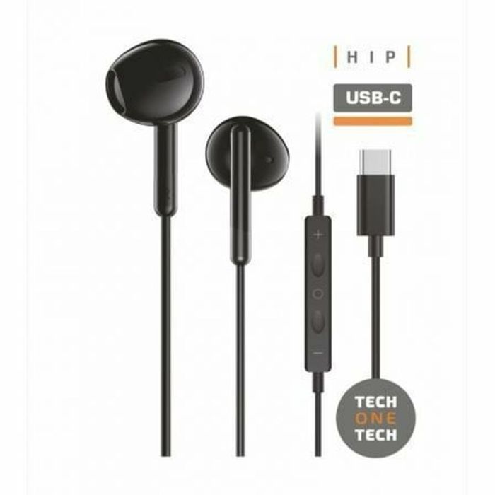 Casque Tech One Tech TEC1302 Noir 1 Casque Tech One Tech TEC1302 Noir 1