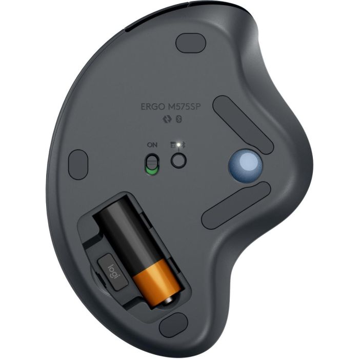 Logitech ERGO M575S Wireless Trackball - Graphite + Blue Ball 6 Logitech ERGO M575S Wireless Trackball - Graphite + Blue Ball 6