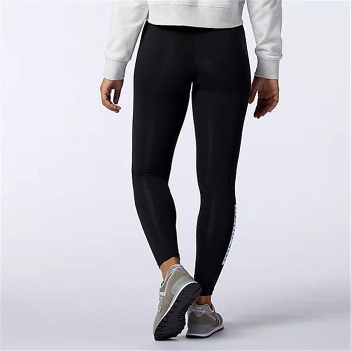 Leggings de Sport pour Femmes New Balance Essentials Field Day Noir