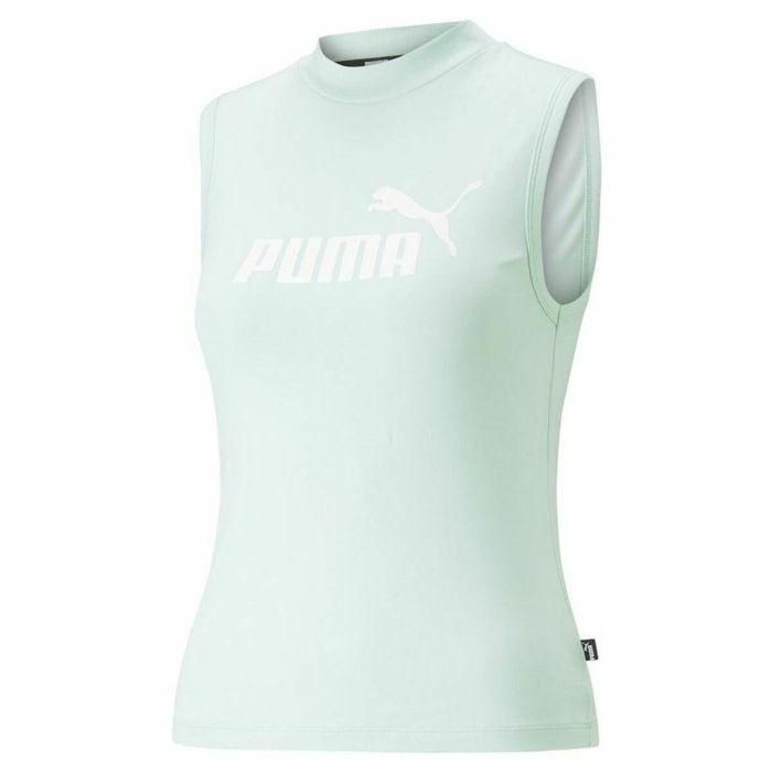 Maillot de Corps sans Manches pour Femme Puma Slim Logo Tank Aigue marine 0 Maillot de Corps sans Manches pour Femme Puma Slim Logo Tank Aigue marine 0