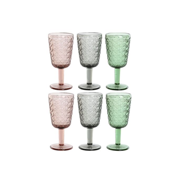 Set de Verres Home ESPRIT Noir Rouge Vert Verre 285 ml (6 Unités) 0 Set de Verres Home ESPRIT Noir Rouge Vert Verre 285 ml (6 Unités) 0
