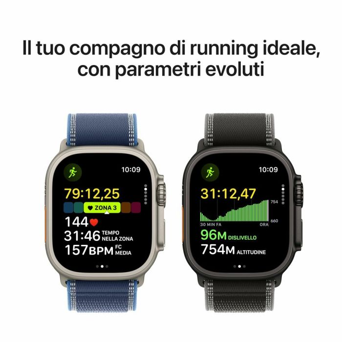 Montre intelligente Apple MEWU4QL/A Titane 49 mm 3 Montre intelligente Apple MEWU4QL/A Titane 49 mm 3