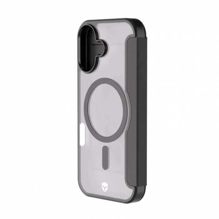 Force Case Etui Folio Noir pour iPhone 17 avec MagSafe - Protection complète et design raffiné