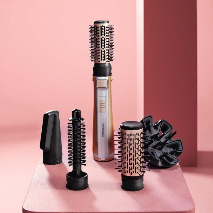 Brosse à coiffer Cecotec CeramicCare 5in1 AirBrush Gyro 1000 W 1100 W 900 W Gris 3 Brosse à coiffer Cecotec CeramicCare 5in1 AirBrush Gyro 1000 W 1100 W 900 W Gris 3