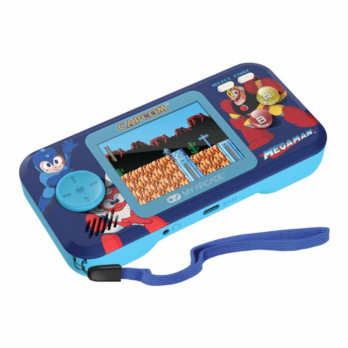 Console de Jeu Portable My Arcade Pocket Player PRO - Megaman Retro Games Bleu 4 Console de Jeu Portable My Arcade Pocket Player PRO - Megaman Retro Games Bleu 4