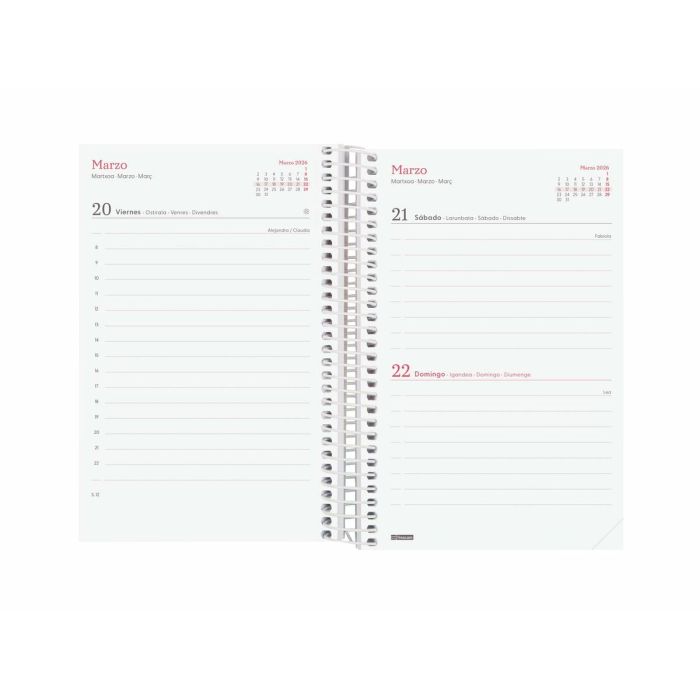 Agenda Finocam DESIGN COLLECTION Ahora 11,7 x 18,1 cm 2026 1 Agenda Finocam DESIGN COLLECTION Ahora 11,7 x 18,1 cm 2026 1